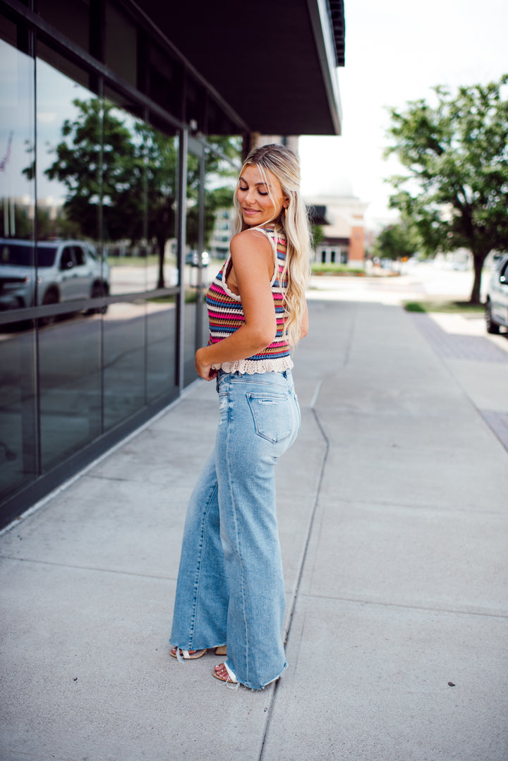 Sun Kissed Stitches Tank