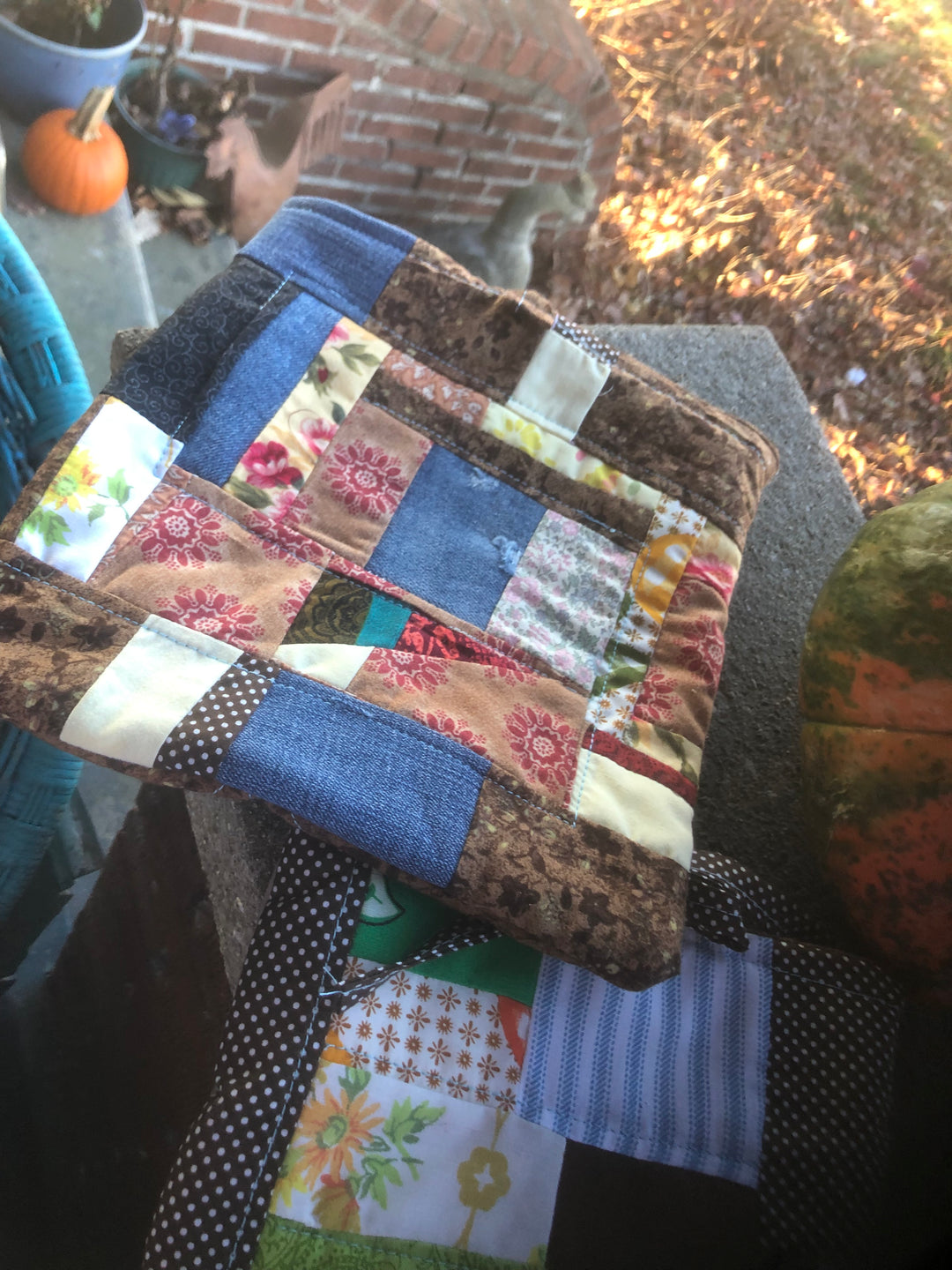 Patchwork Book Sleeve