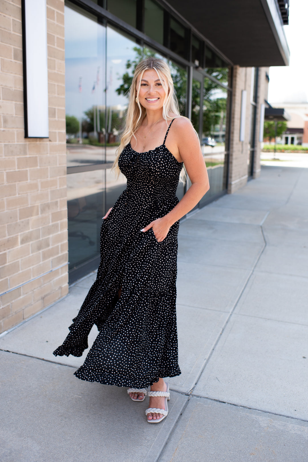 On Your Mind Maxi Dress (Black)