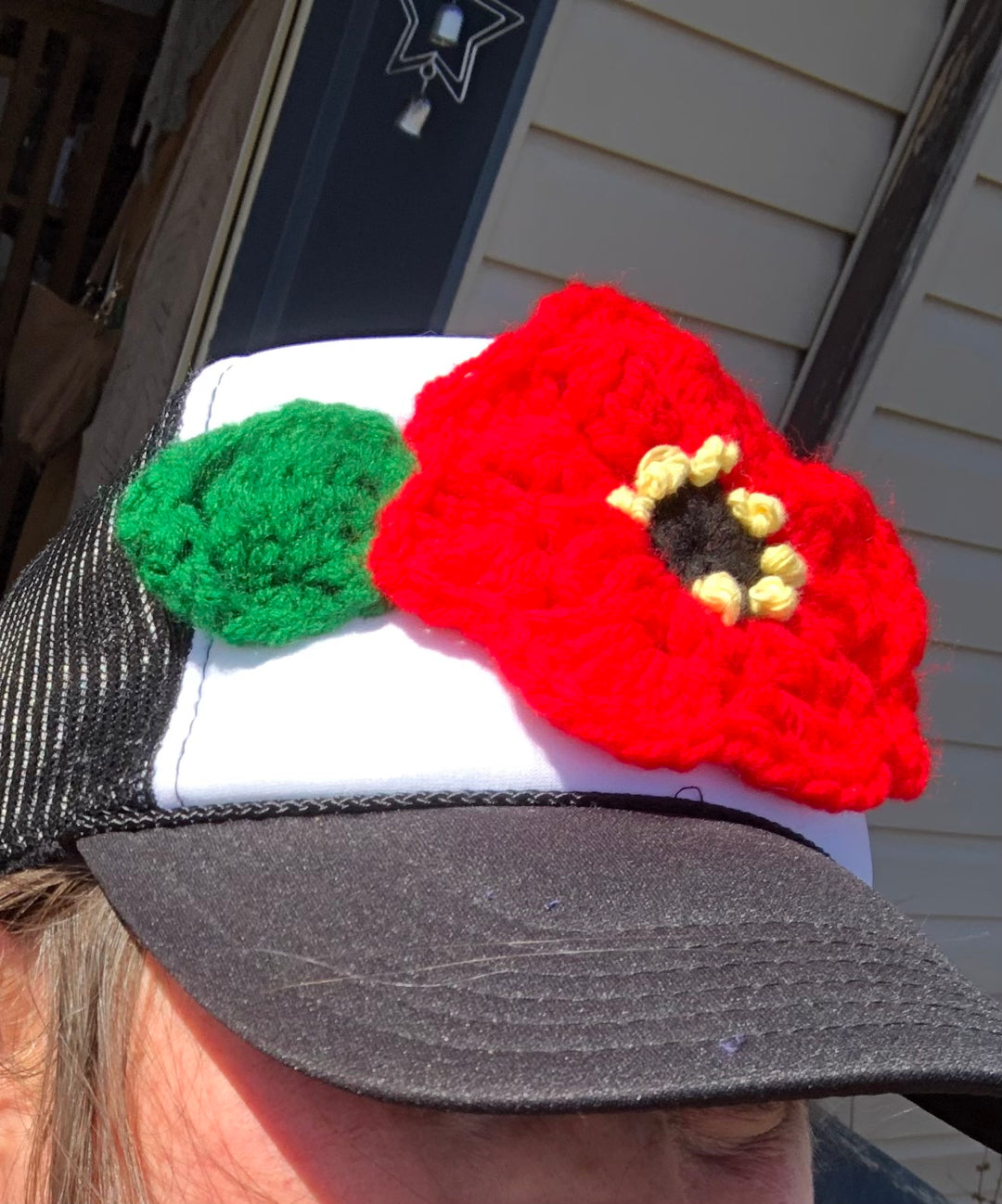 Crochet Trucker Hat