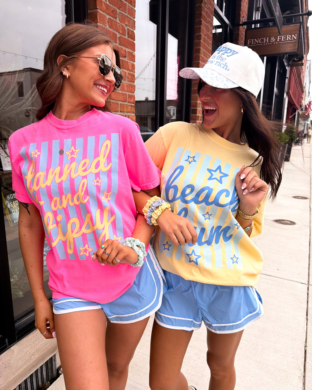 Tanned & Tipsy Graphic T-Shirt