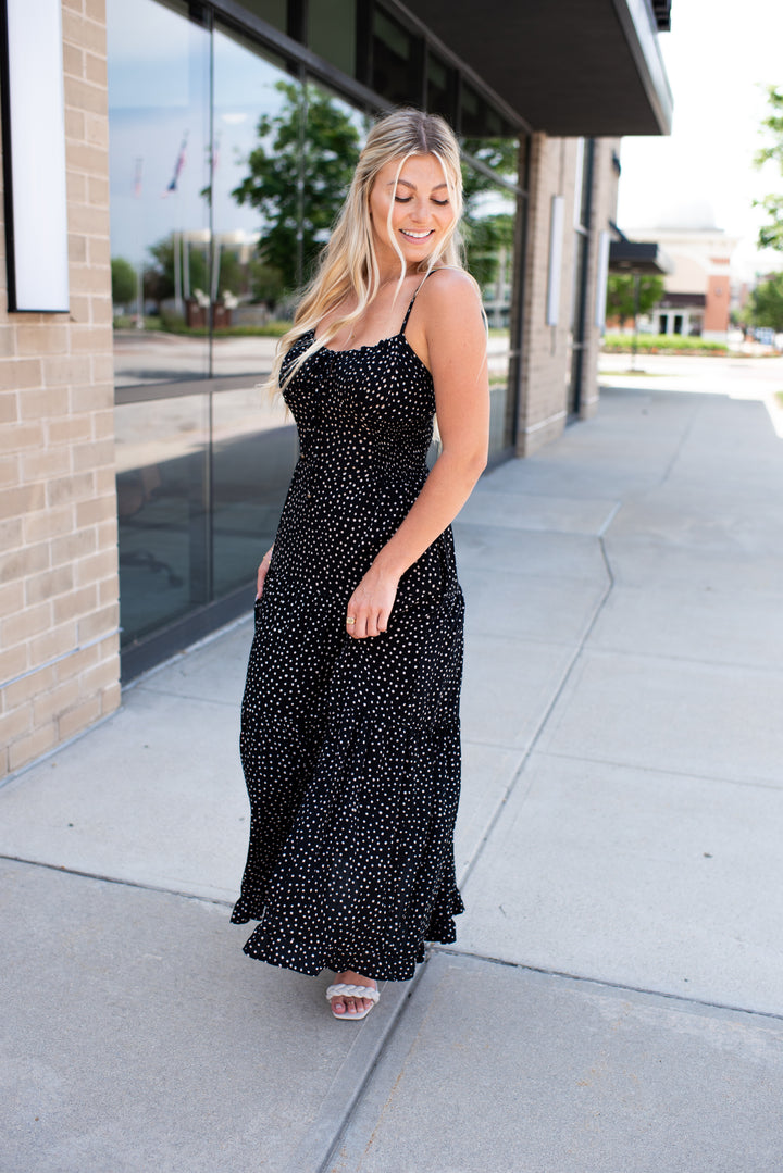 On Your Mind Maxi Dress (Black)