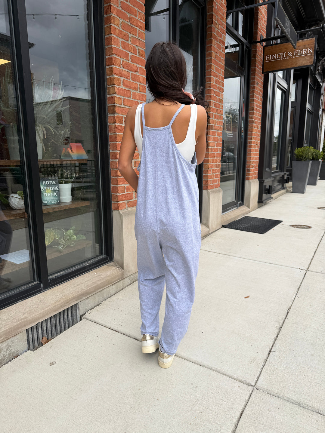 Warm Days Jumpsuit (Grey)