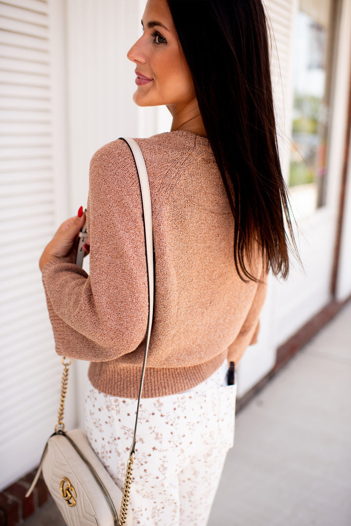 Vivian Knit Top (Camel)