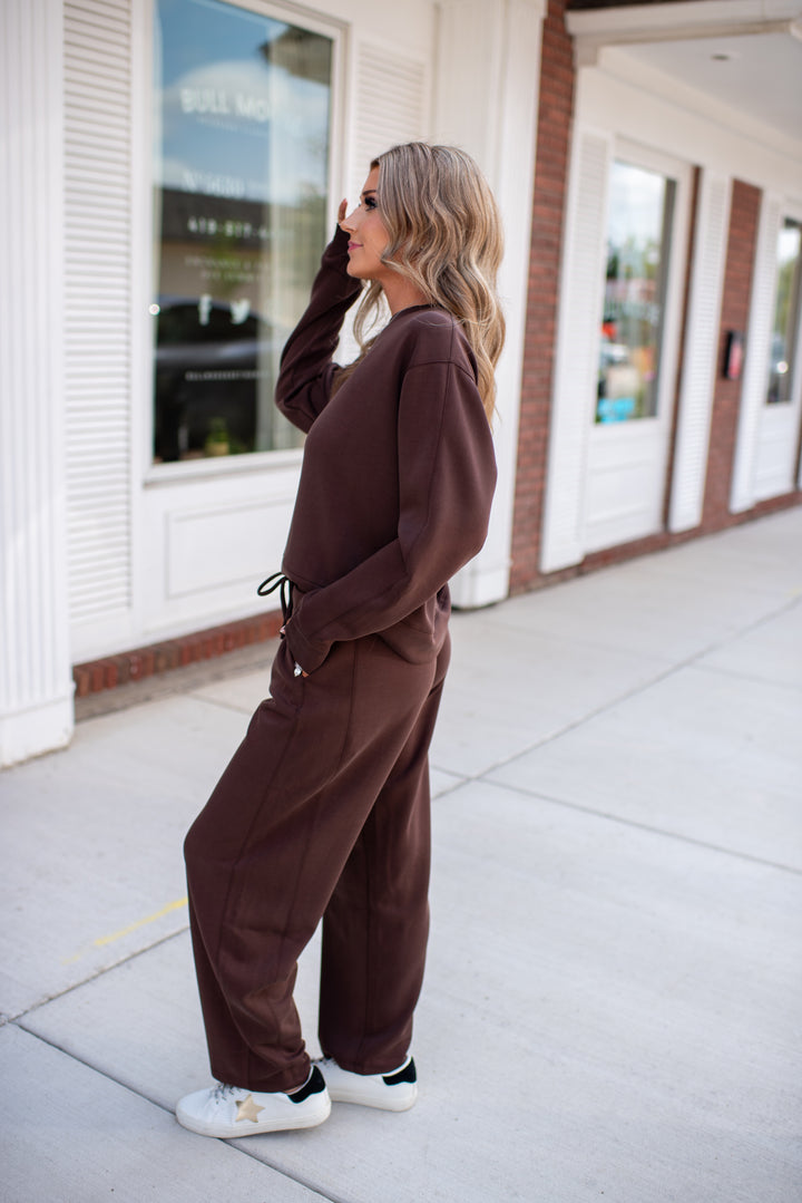 Rest & Relax Pullover (Brown)