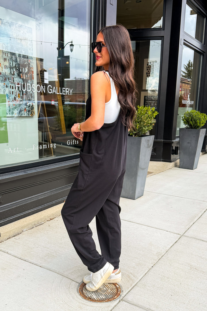 Warm Days Jumpsuit (Black)