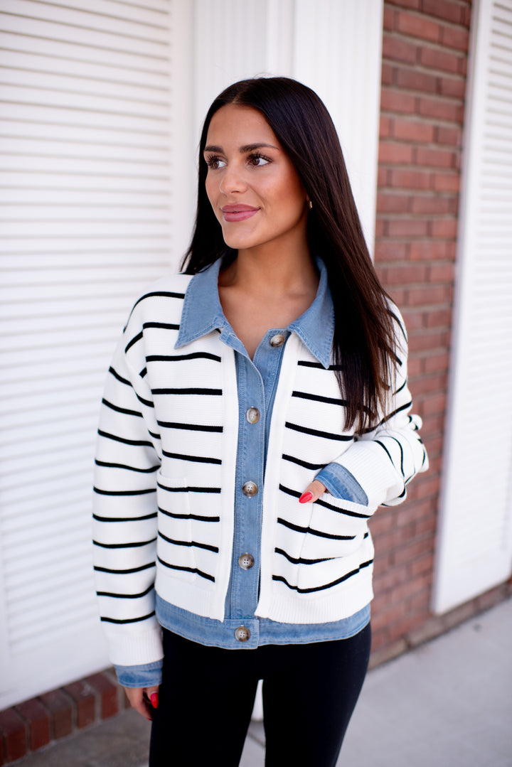 All Buttoned Up Cardigan (Cream)