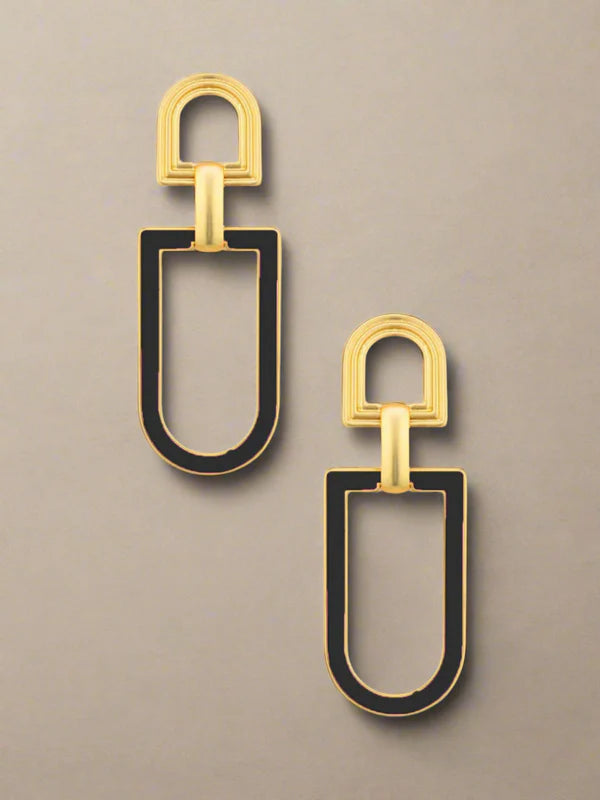 30A Stetson Earrings (Black)