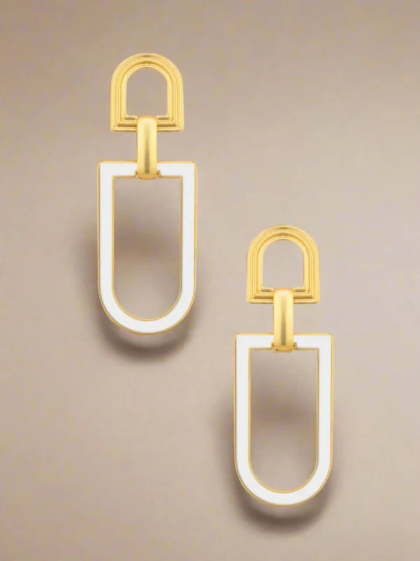 30A Stetson Earrings (White)