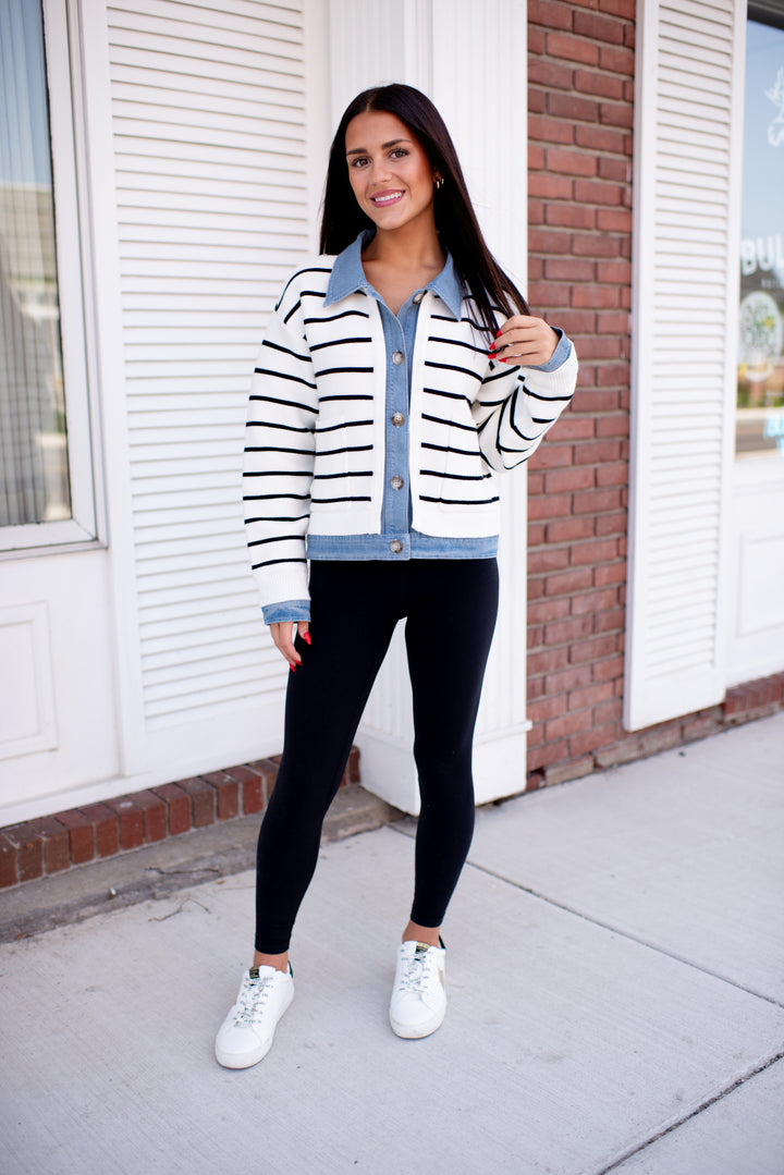 All Buttoned Up Cardigan (Cream)