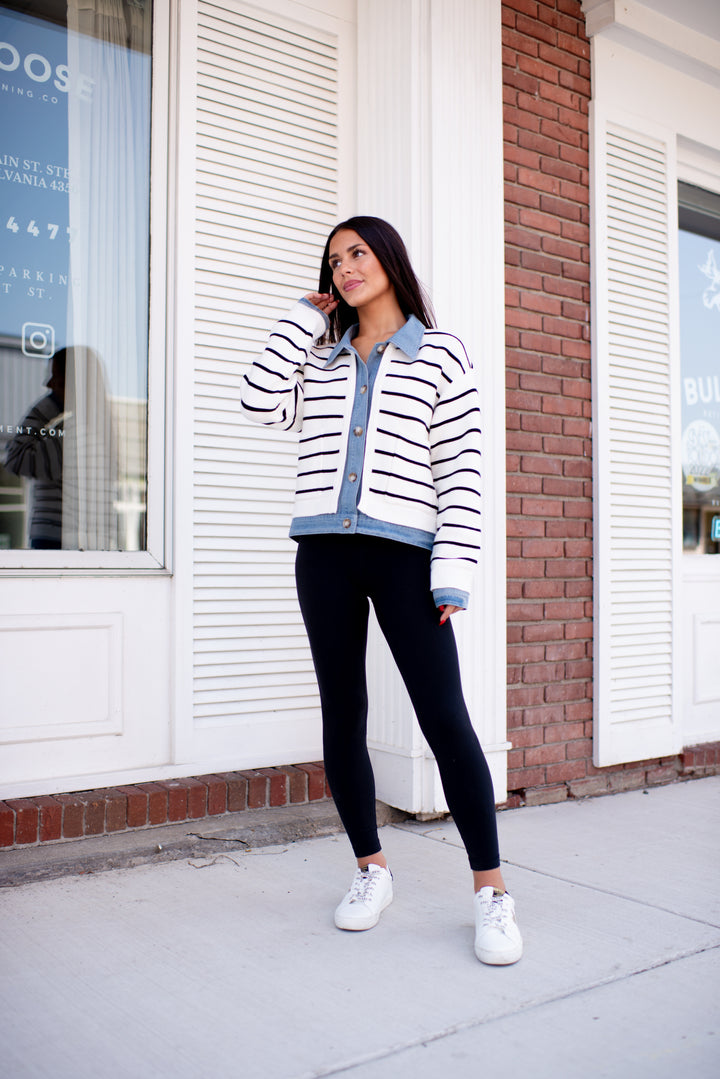 All Buttoned Up Cardigan (Cream)