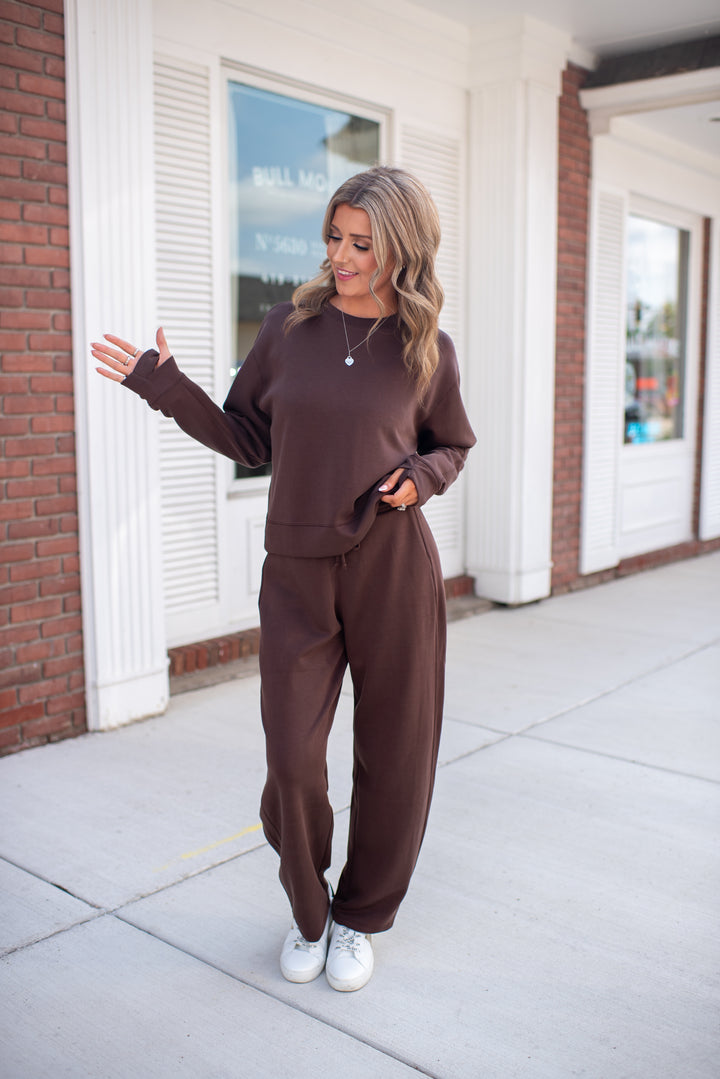 Rest & Relax Pullover (Brown)