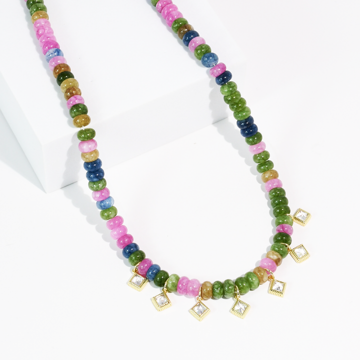 30A PREORDER Candy Gem Charms Necklace
