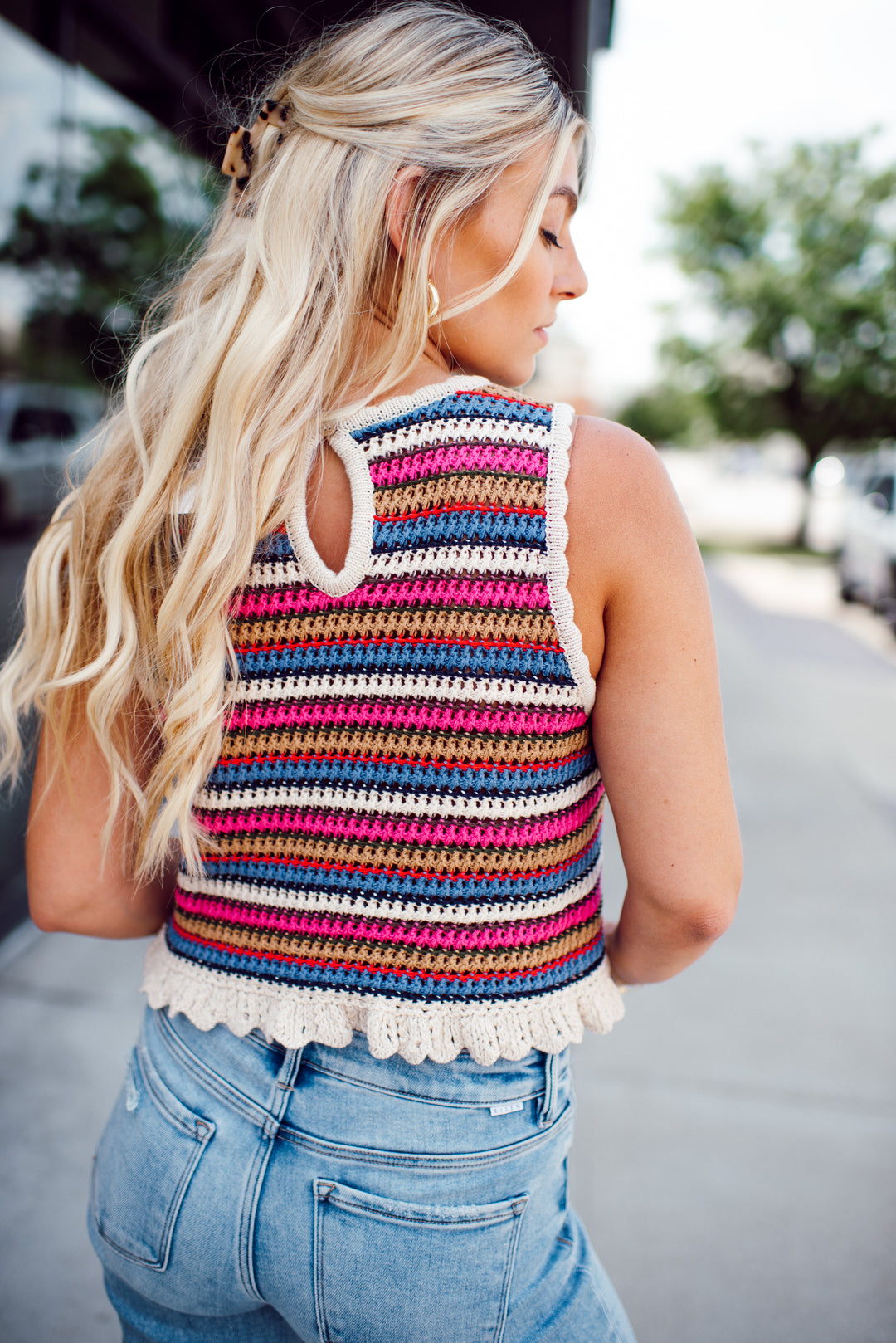 Sun Kissed Stitches Tank