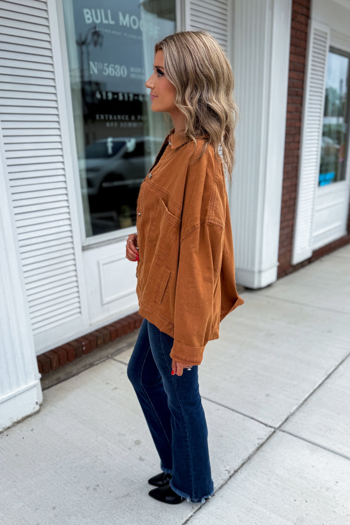 Cooler Days Jacket (Caramel)