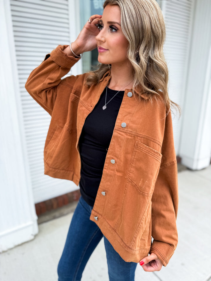 Cooler Days Jacket (Caramel)