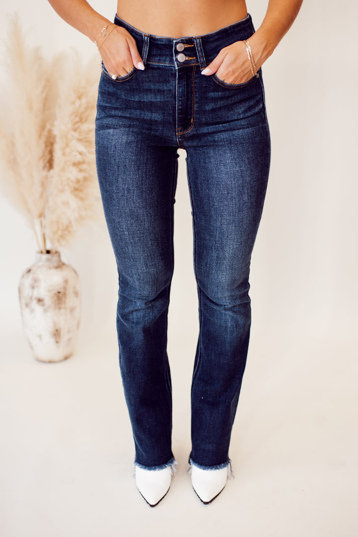 Judy Blue Aurelia High Rise Vintage Bootcut Jeans