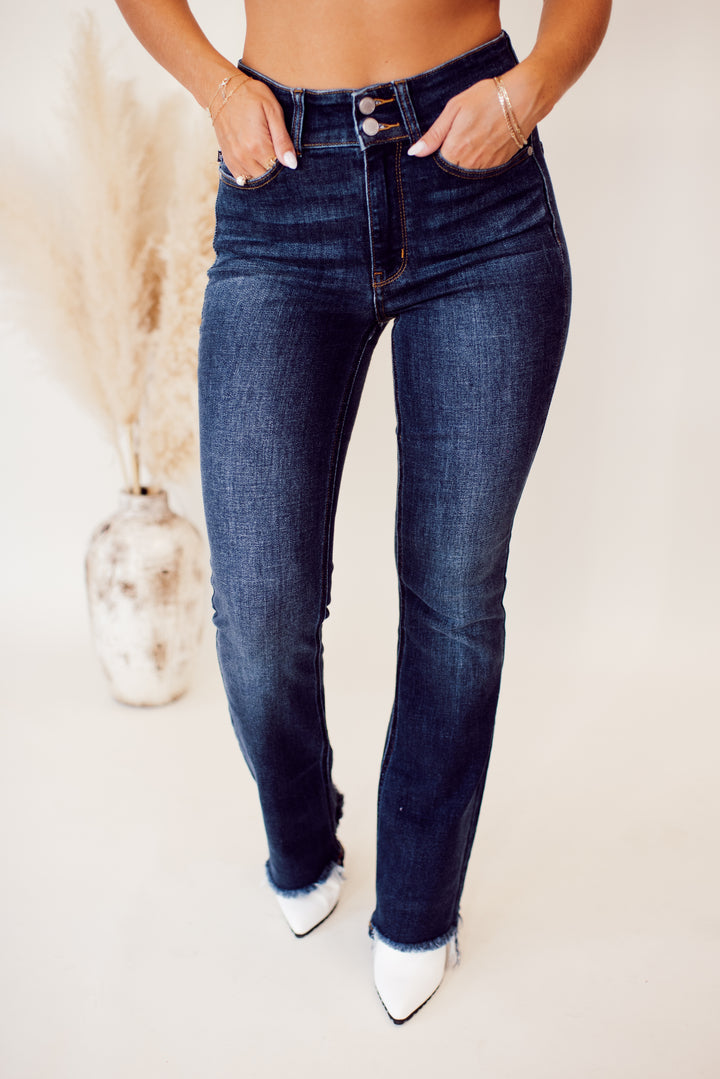 Judy Blue Aurelia High Rise Vintage Bootcut Jeans