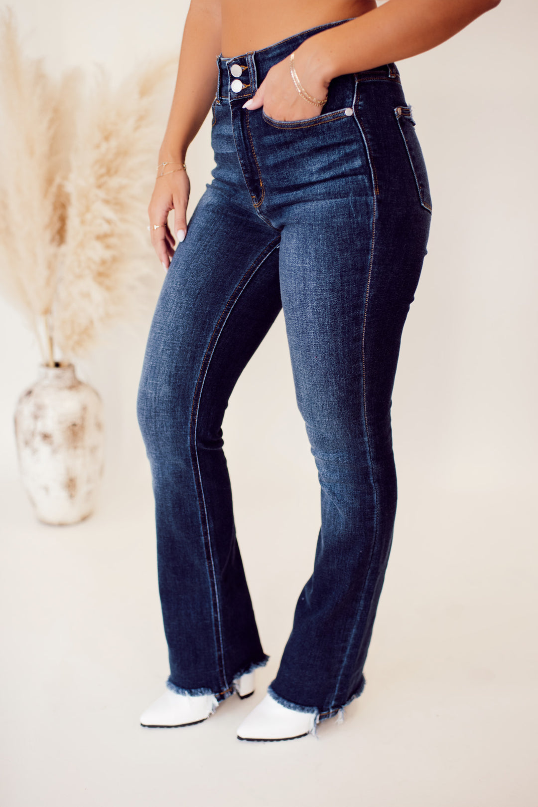 Judy Blue Aurelia High Rise Vintage Bootcut Jeans
