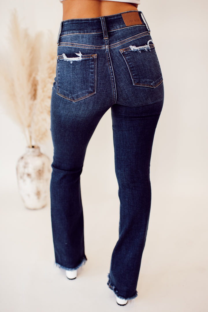 Judy Blue Aurelia High Rise Vintage Bootcut Jeans