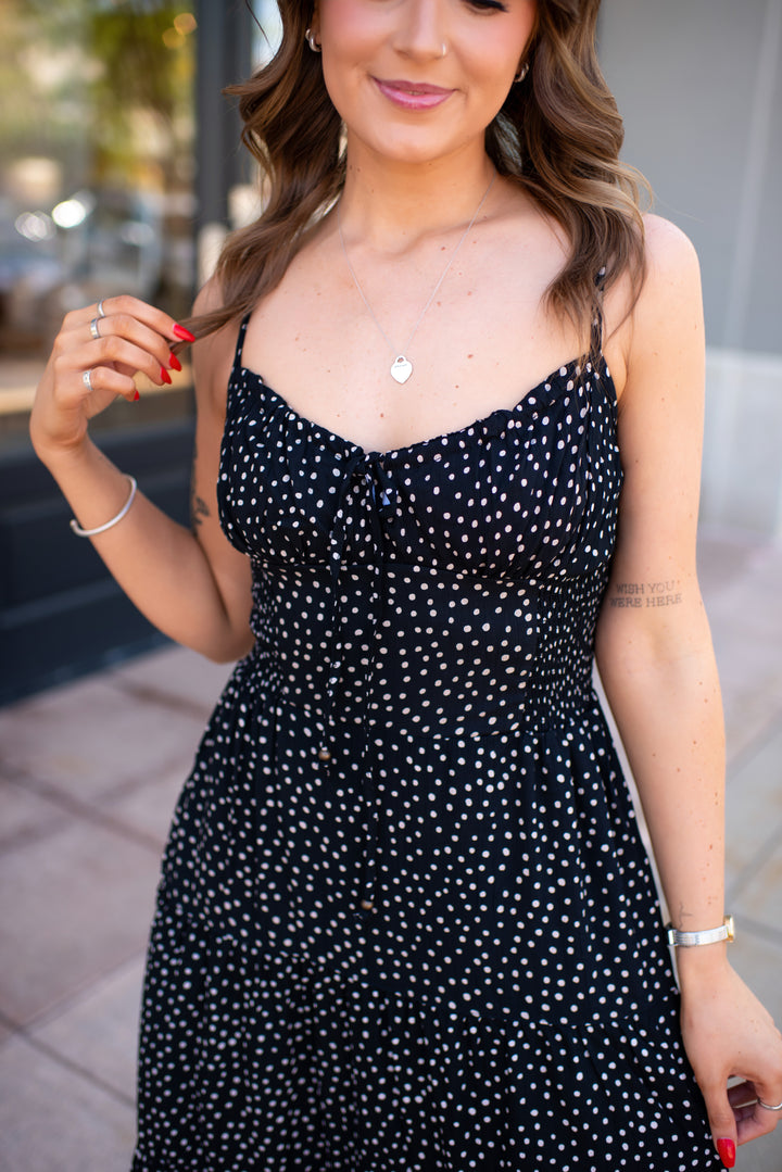 On Your Mind Maxi Dress (Black)