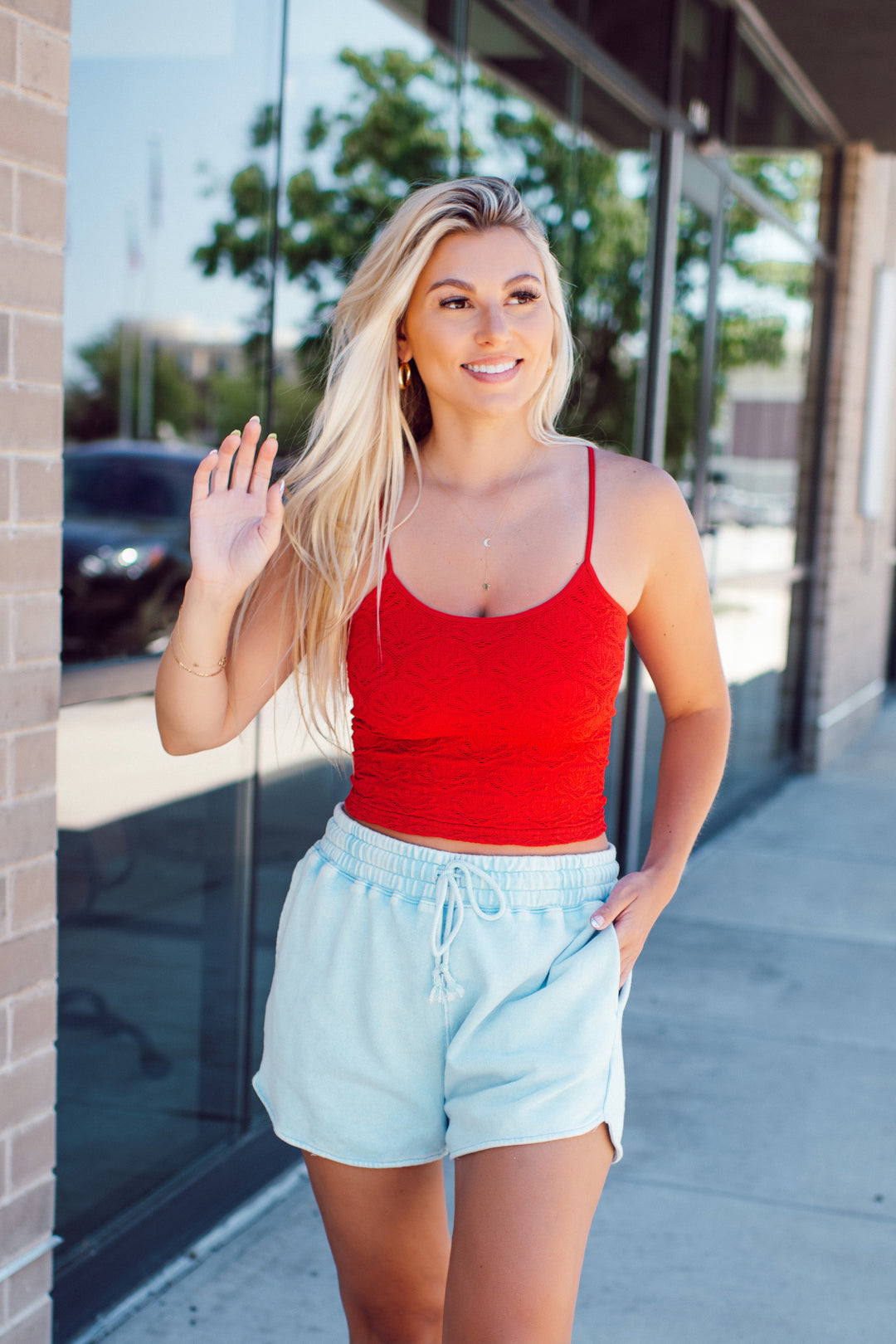 Clear Skies Shorts (Blue)