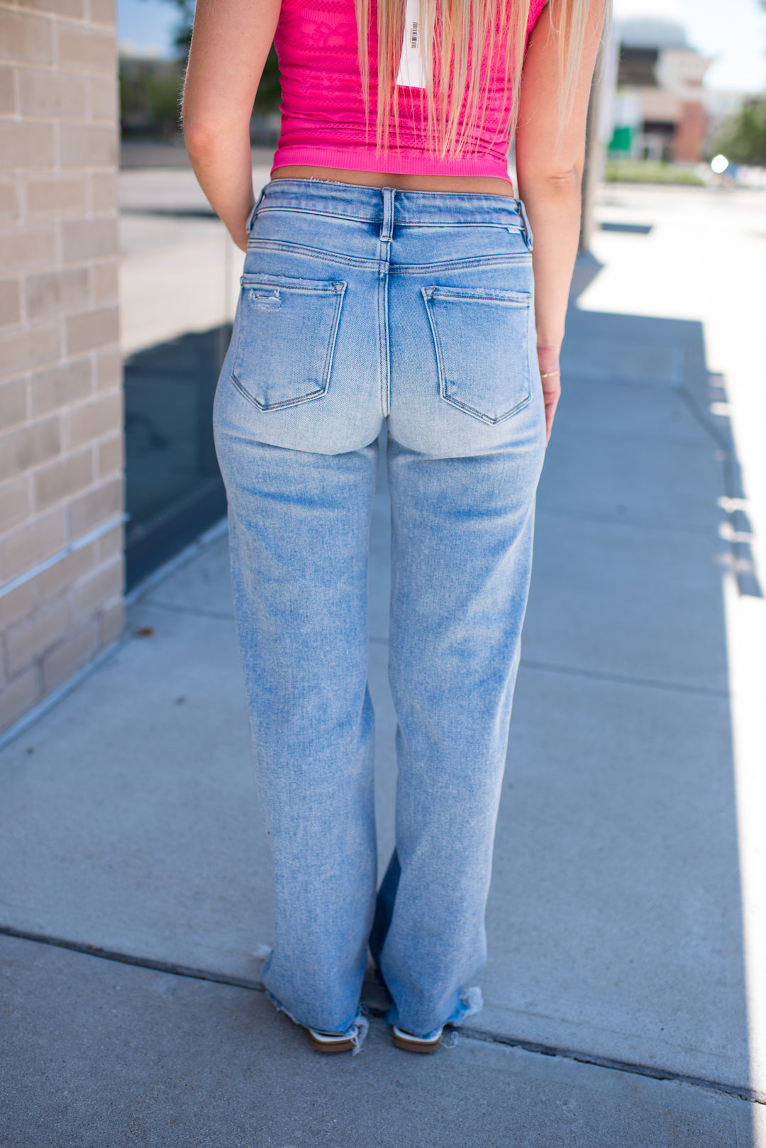 Risen McKinley Mid Rise Jeans (Medium Wash)