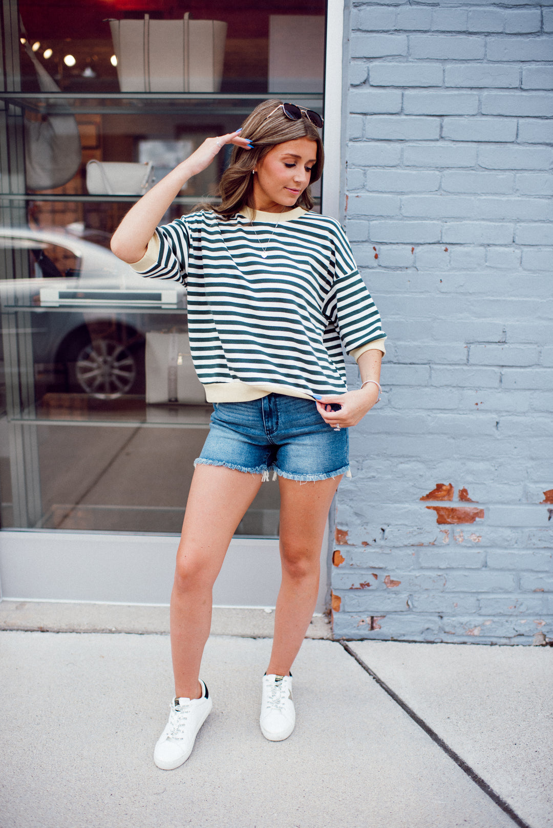 Judy Blue Juliette Denim Shorts (Medium)