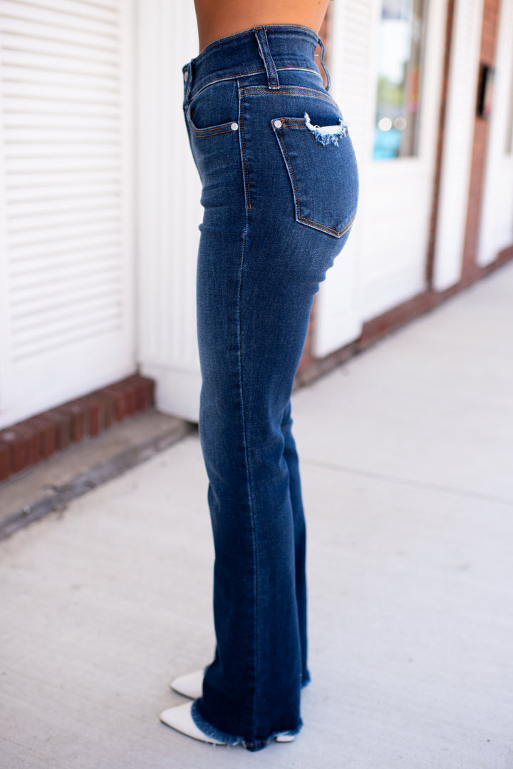 Judy Blue Aurelia High Rise Vintage Bootcut Jeans