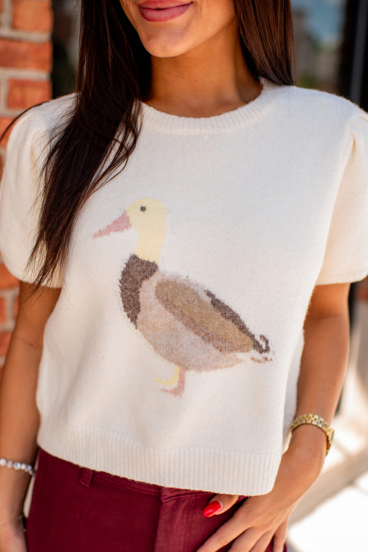 Duck Duck Top (Ivory)