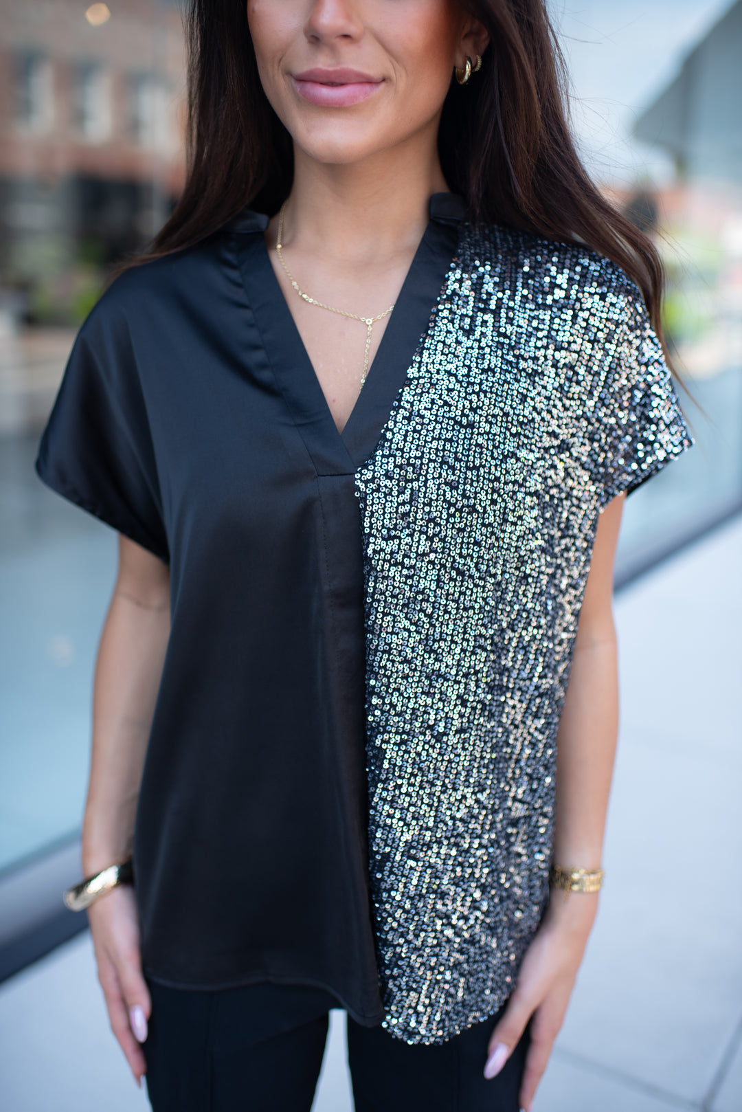 Night On The Town Top (Black)