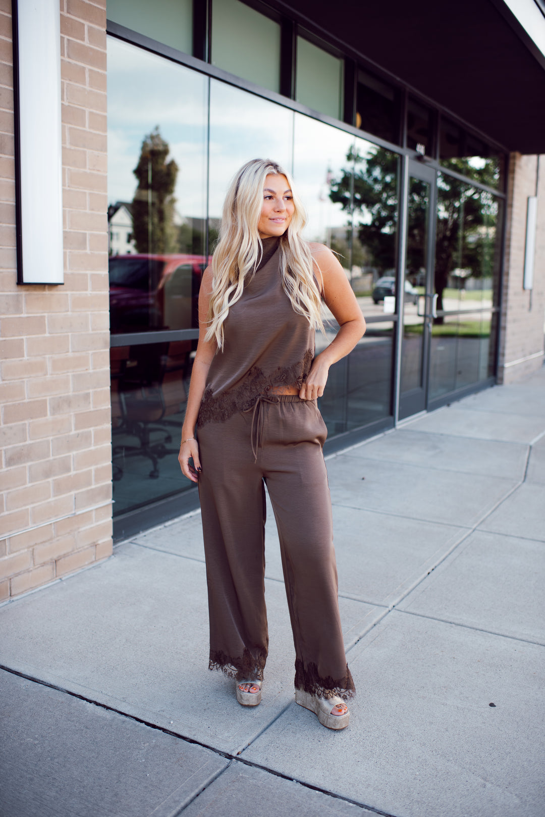 Milan Lace Set (Mocha)