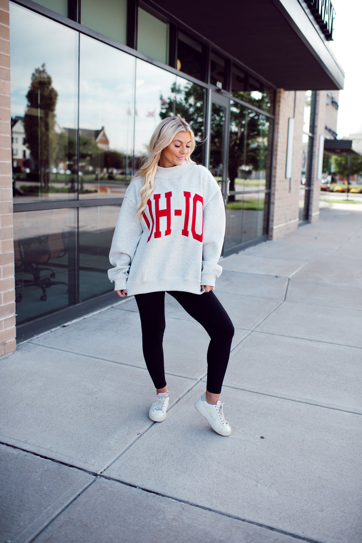 Ohio Reversible Mock Neck (Grey)