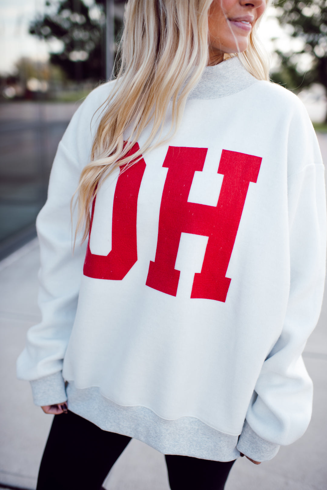 Ohio Reversible Mock Neck (Grey)