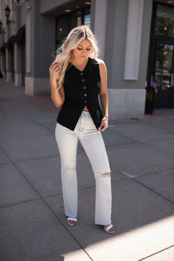 Judy Blue Summer Sunshine Bootcut Jeans (Light Wash)
