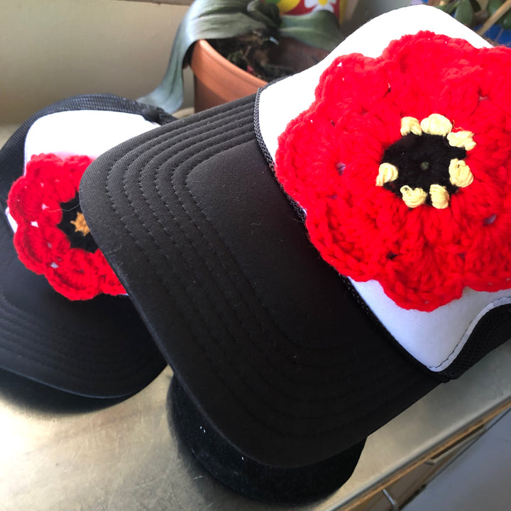 Crochet Trucker Hat