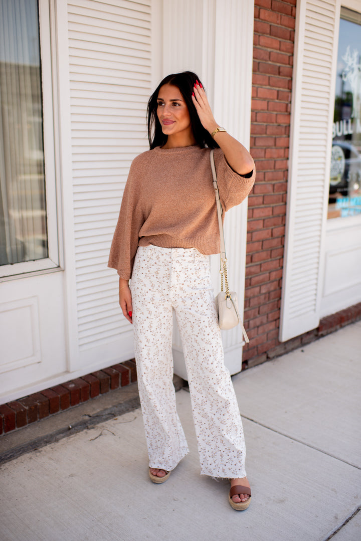 Vivian Knit Top (Camel)