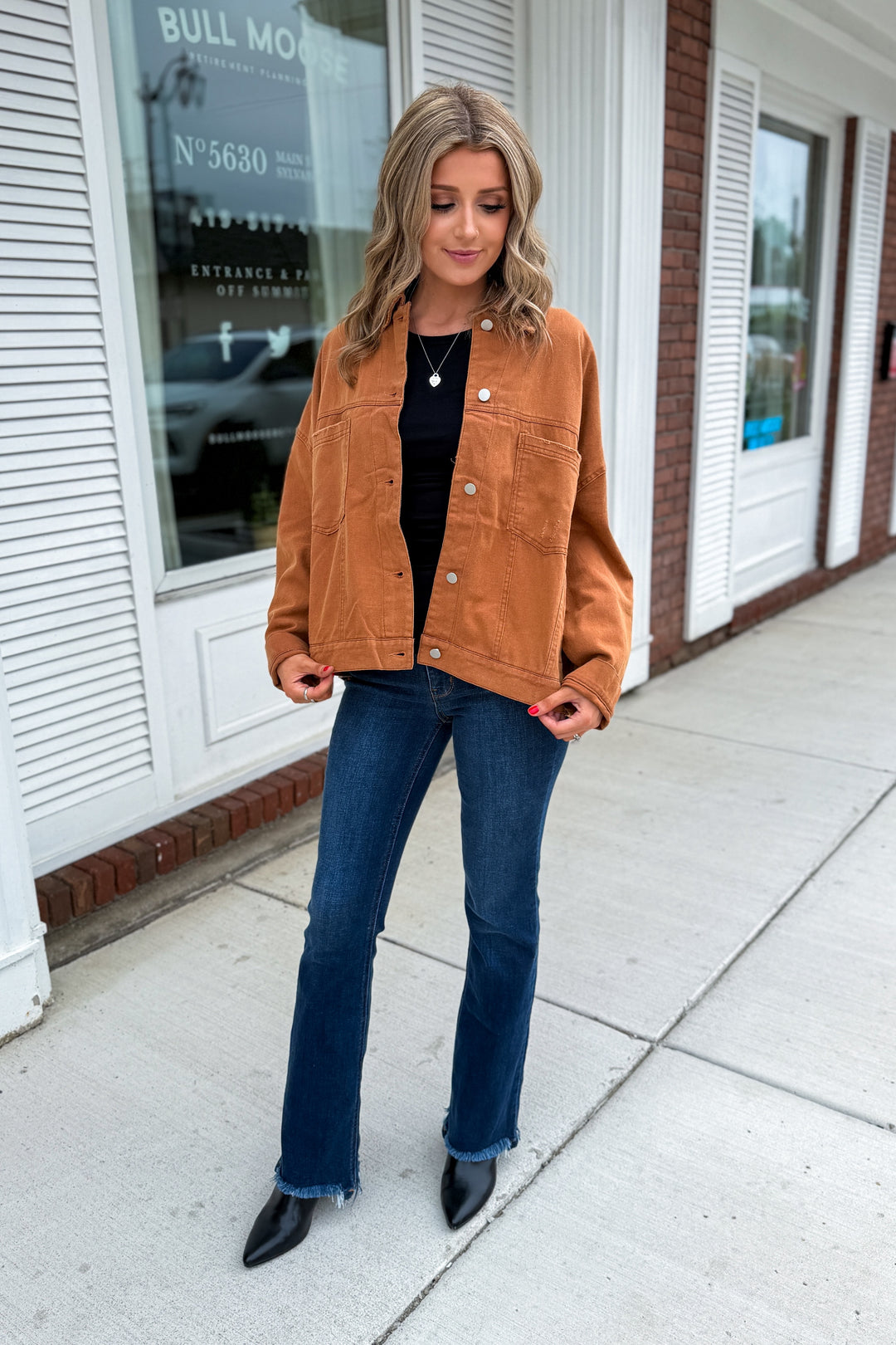 Cooler Days Jacket (Caramel)