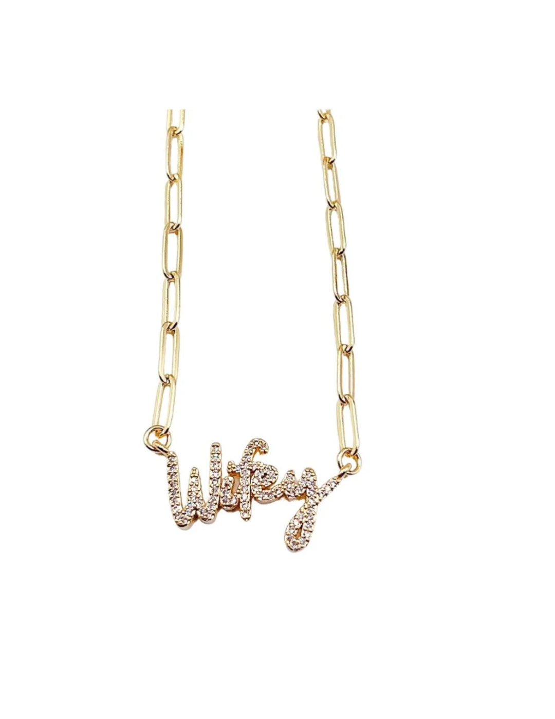 Wifey Necklace (Gold)