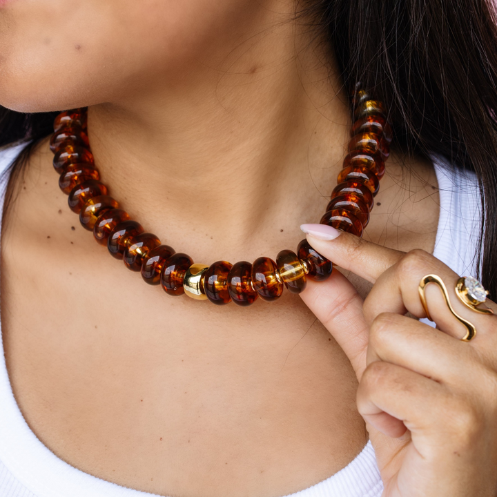 30A PREORDER Amber Glow Necklace