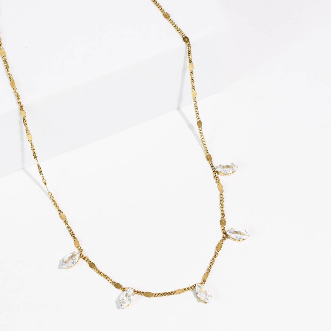 30A PREORDER Golden Spark Waterproof  Necklace
