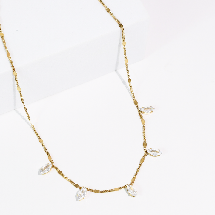 30A PREORDER Golden Spark Waterproof  Necklace