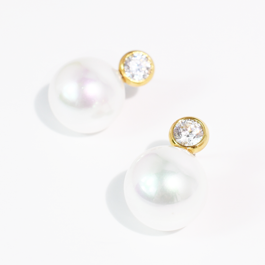 30A PREORDER Pearl & Sparkle Earrings