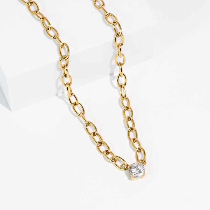 30A PREORDER Promise Crystal  Waterproof Necklace