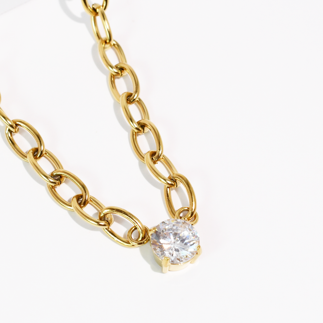30A PREORDER Promise Crystal  Waterproof Necklace