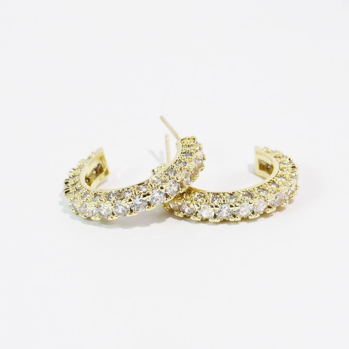 30A PREORDER Shine On Gold Hoop