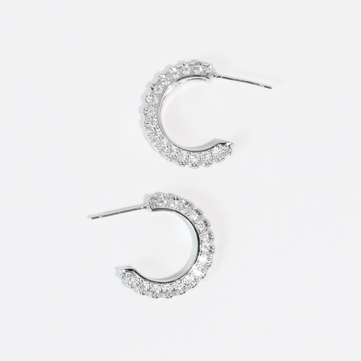 30A PREORDER Shine On Silver Hoop