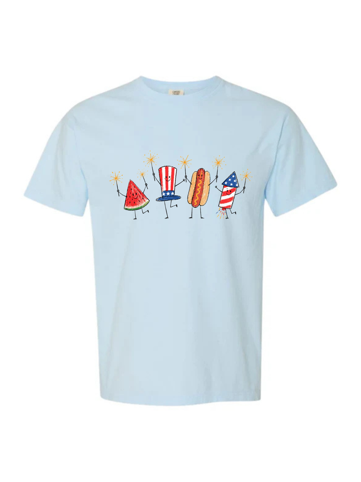 Patriotic Pop Graphic Tee