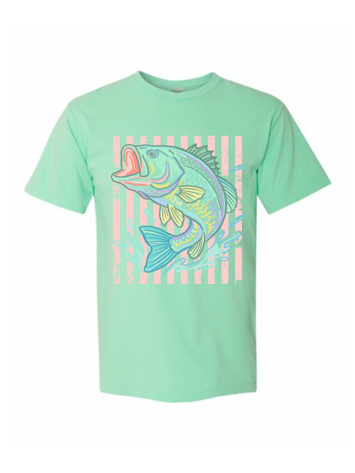 Rainbow Bass Graphic Tee