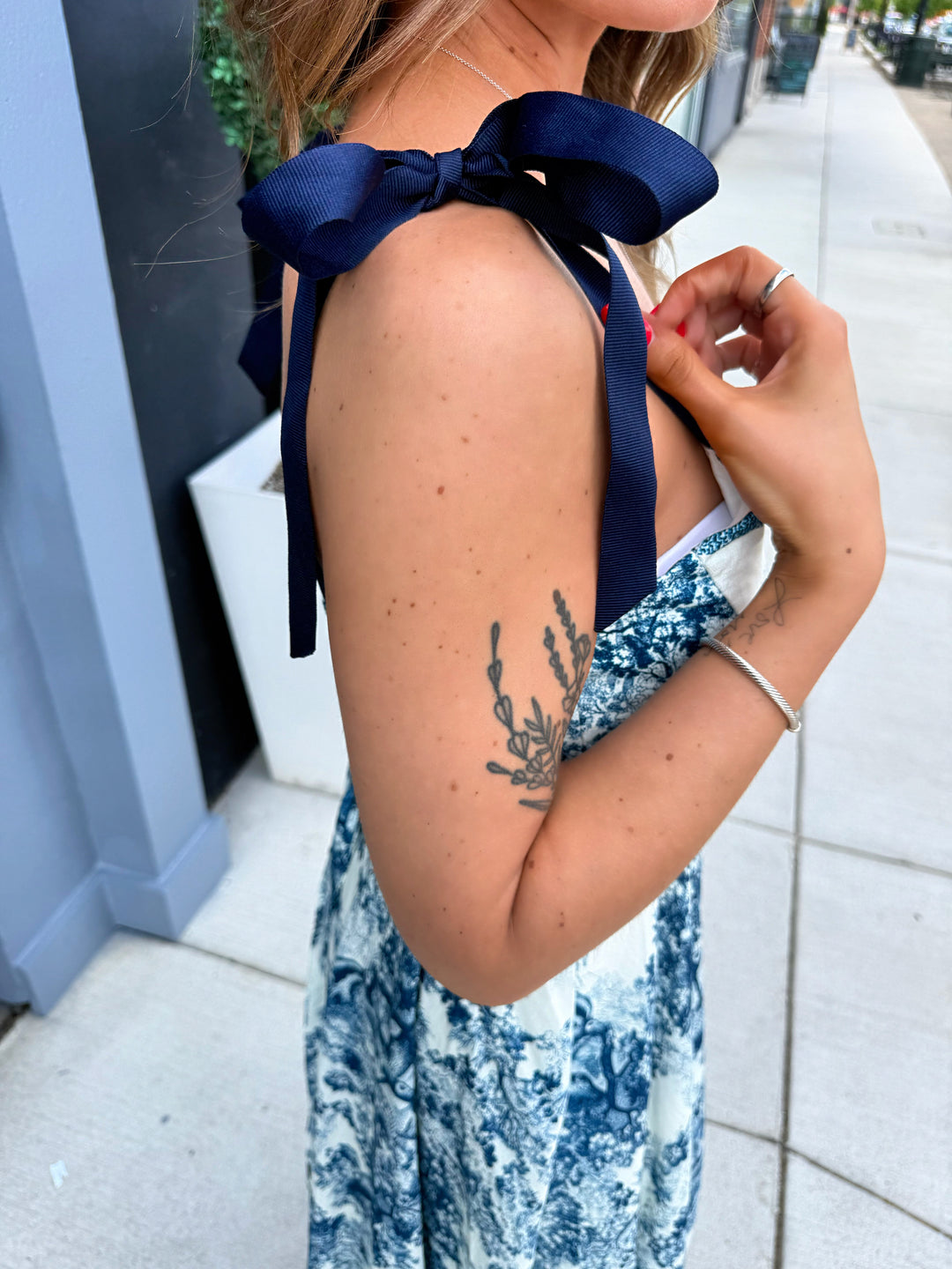 The Blue Porcelain Maxi (Navy)